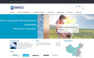 佳迪达化工官方网站设计制作 沙漠风网站建设公司的成功案例